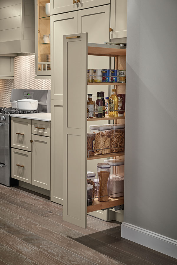 Tall Pantry Pull-out Cabinet - Kemper Cabinetry