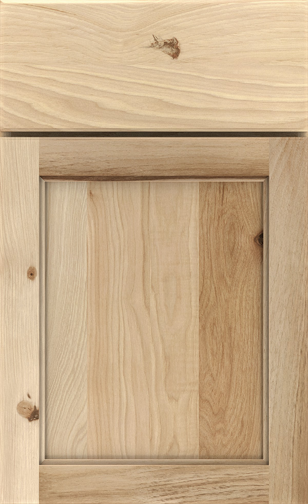 Natural Cabinet Finish on Rustic Hickory - Kemper Cabinetry